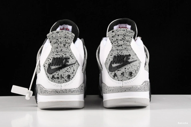 Reps BK “white cement” 840606-192 og jordan 4 air 1207